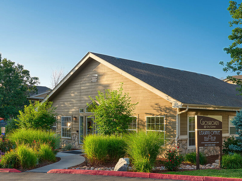 Clubhouse Exterior | Crossroads at City Center