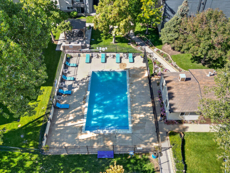 Aerial View of Swimming Pool | Aspire West Valley