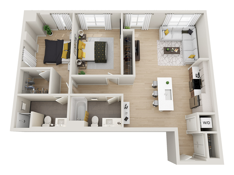 floor plan at ION Town Center