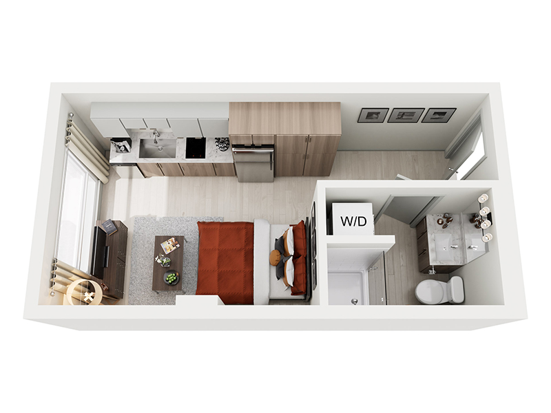 10c floor plan at Ion Queen Anne