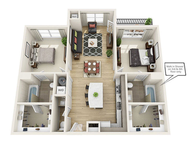 2 Bedroom_B1