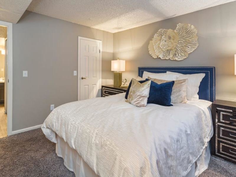Bedroom | The Preserve at City Center Aurora Apartments