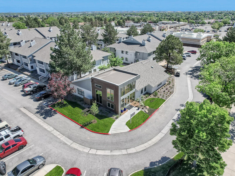 Aerial View | Preserve at City Center Apartments in Aurora, CO