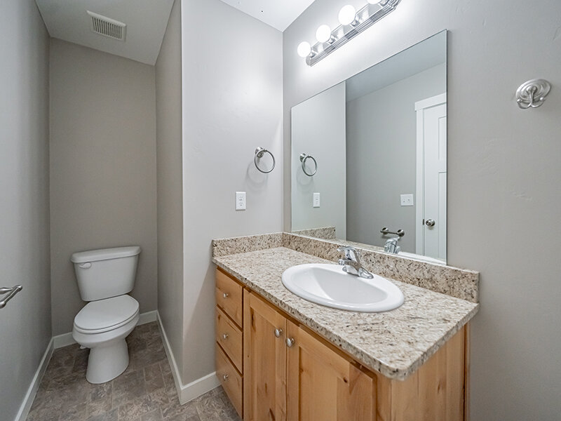 Spacious Bathroom | Meadowcreek Townhomes