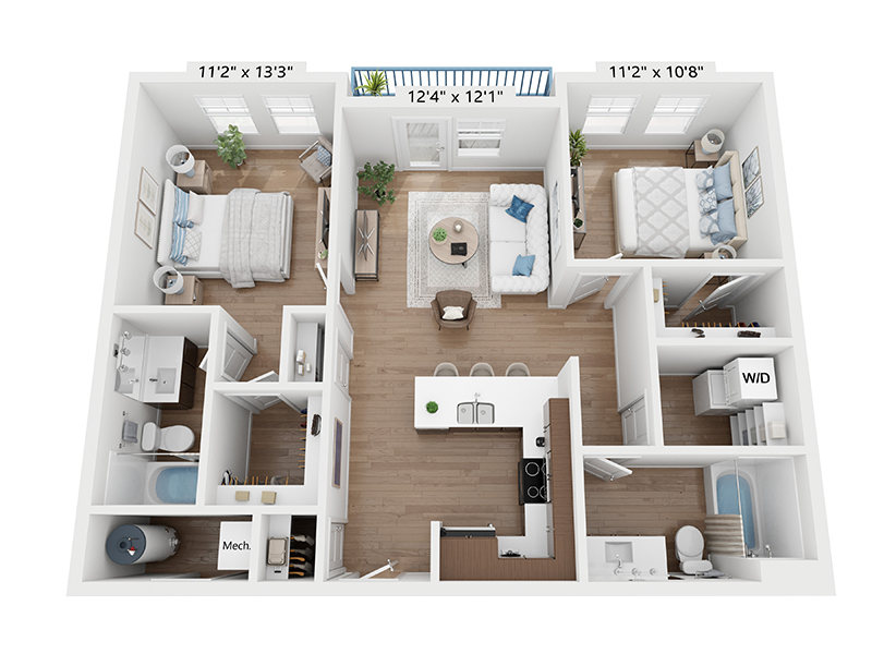 floor plan at Vida at Daybreak