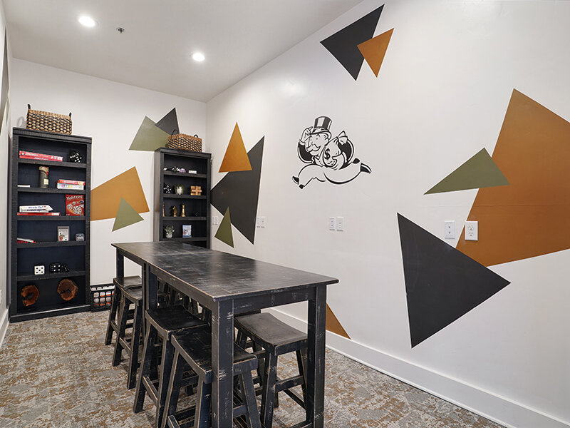 Community Area Board Game Room | Vida at Daybreak