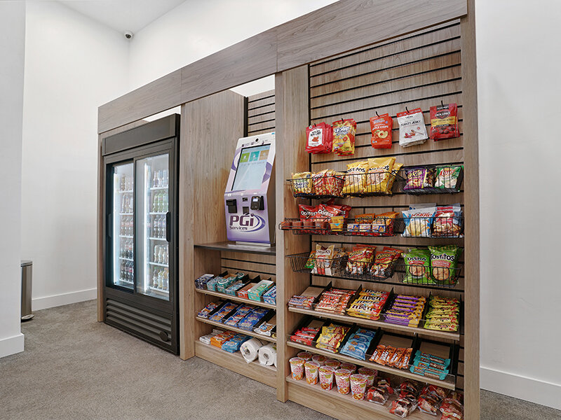 Concessions/Snack Room Area with Fridge | Vida at Daybreak