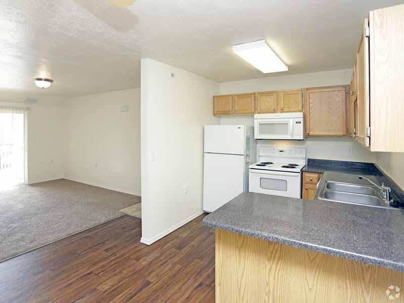 Kitchen Area | Bridger Pointe Apartments