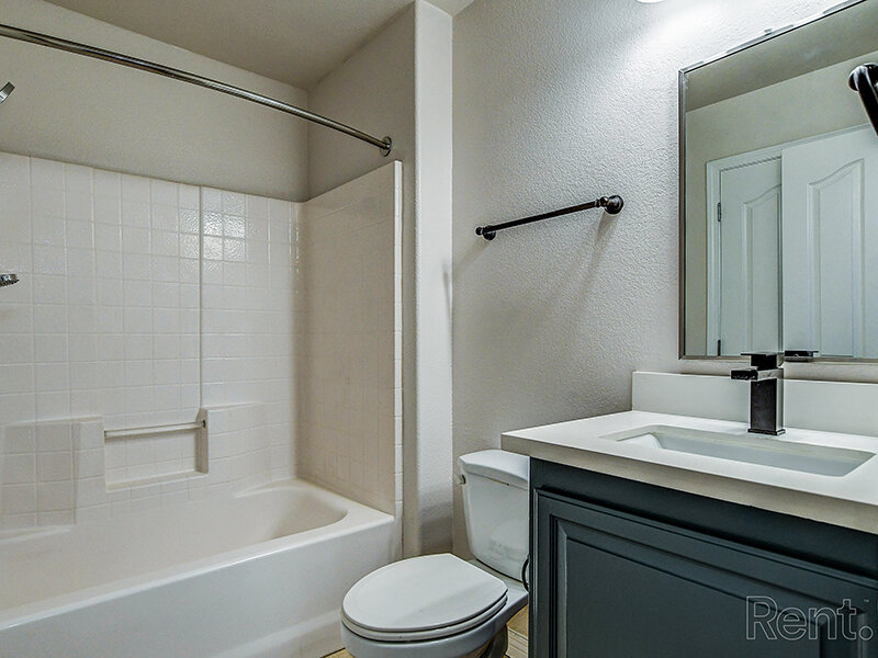 Bathroom | Fleetwood Apartments in Las Vegas