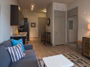 Living Room | 5000 Forest Apartments