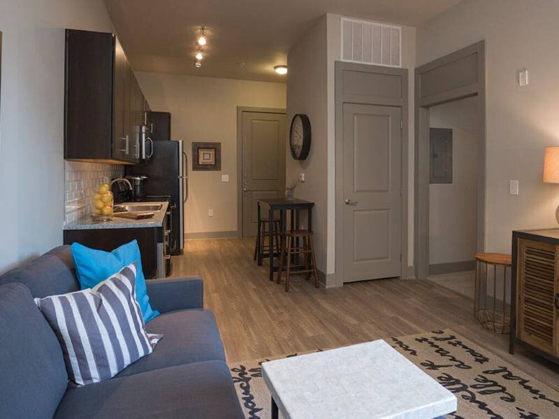 Living Room | 5000 Forest Apartments