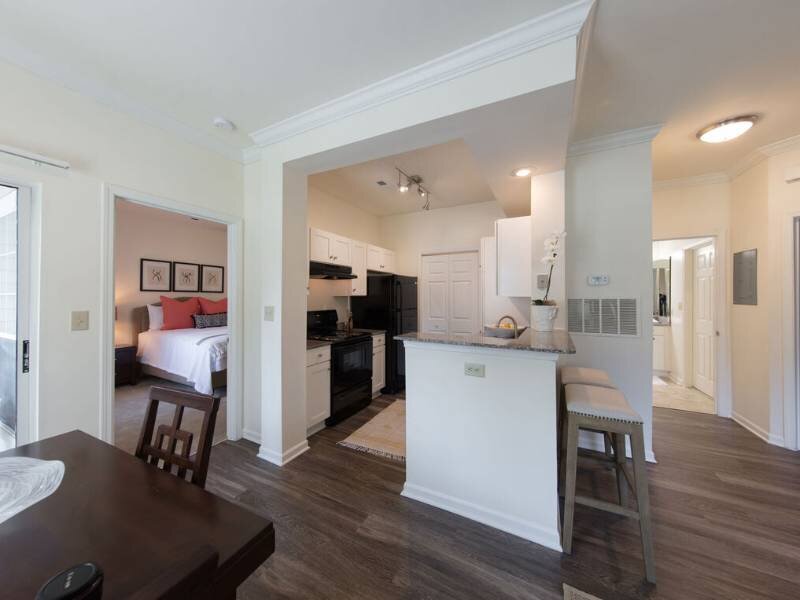 Dining Area and Kitchen | 42 Magnolia Apartments