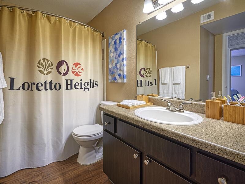 Bathroom | Loretto Heights Apartments