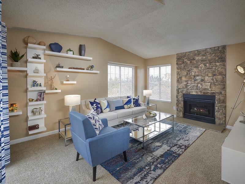 Living Room | Loretto Heights Apartments