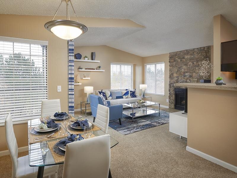 Living Room | Loretto Heights Apartments