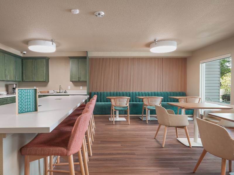 Community Kitchen | Albert Einstein Apartments