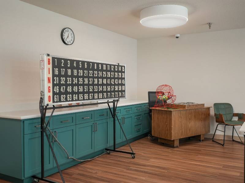 Bingo Board | Albert Einstein Apartments