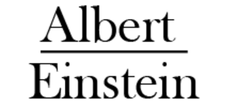 Albert Einstein Logo