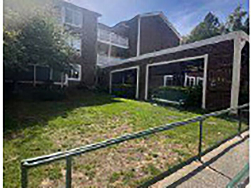 Railing by Sidewalk at Apartment Complex |  Parnow Friendship House