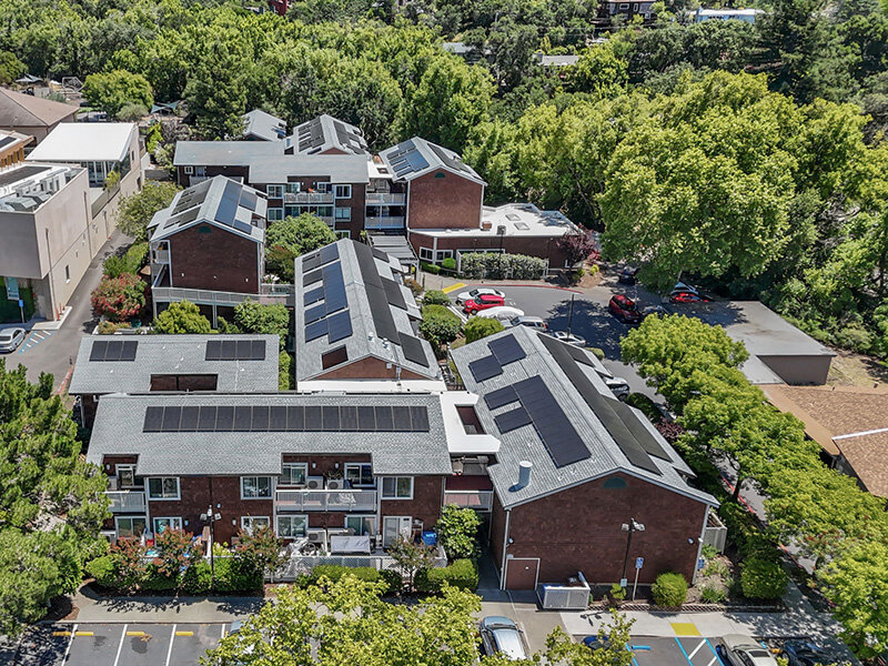 Exterior Aerial View of Apartment Property |  Parnow Friendship House