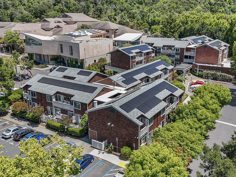 Aerial Exterior View of Apartment Complex |  Parnow Friendship House