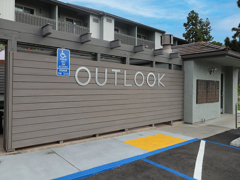 Exterior Sign | Outlook at Mission Valley
