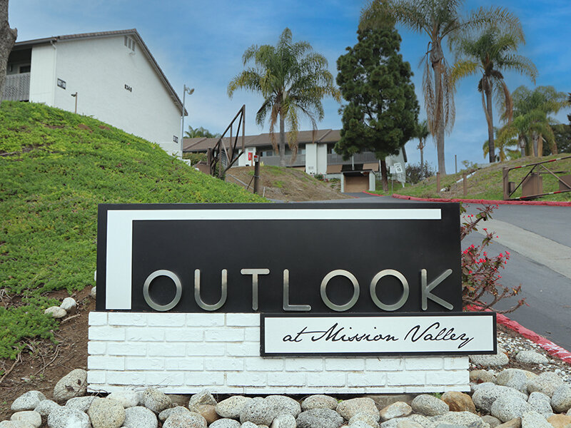 Monument Sign | Outlook at Mission Valley