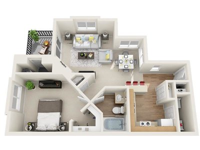 Copper Creek floor plan at Kallisto at Bear Creek in Lakewood, CO