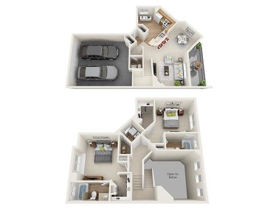 Lake Creek floor plan at Kallisto at Bear Creek in Lakewood, CO