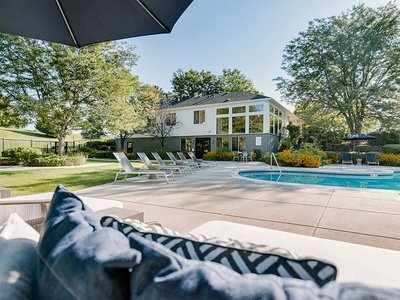 Swimming Pool Lounge | Kallisto at Bear Creek 80227 Apartments