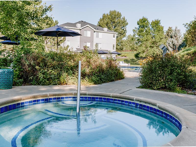 Exterior Swimming Pool | Kallisto at Bear Creek Lakewood Apartments 