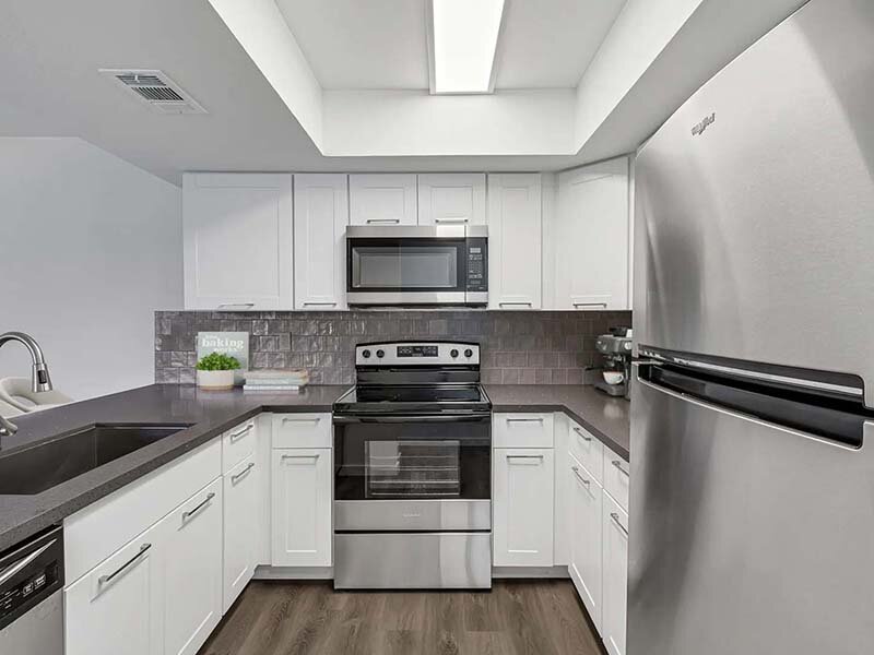 Fully Equipped Kitchens | The Harrison Apartments