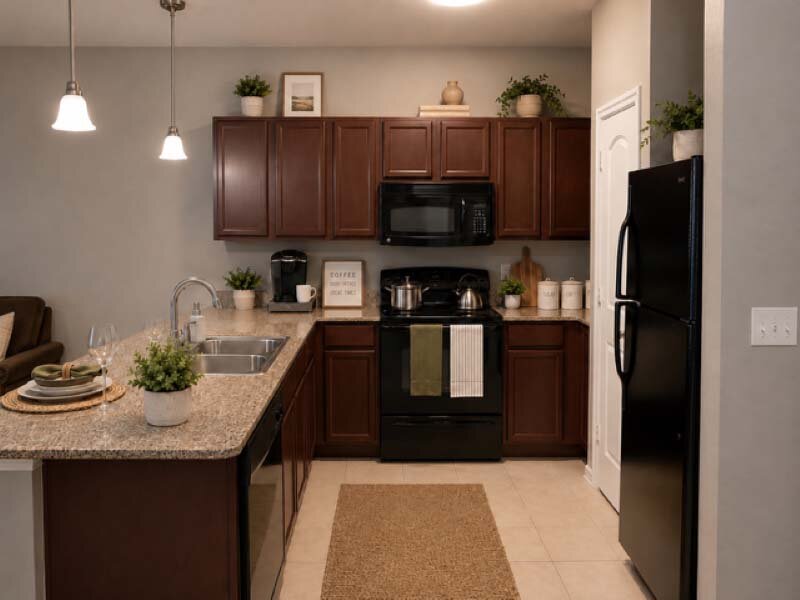 Kitchen | 1x1 | Aventine at Kessler