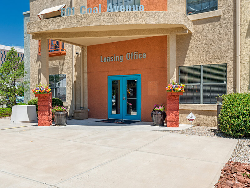 Apartment Building Leasing Office Entry | Villa De San Felipe