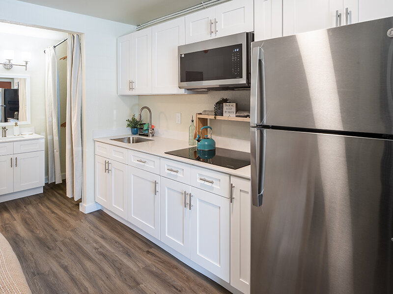 Kitchen Appliances with Wood Styled Floors | Springwood
