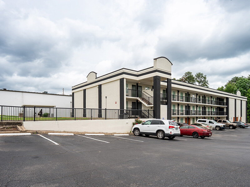 Apartment Property Exterior View with Parking | Springwood