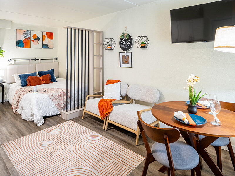 Studio Bedroom | Broad View Apartments