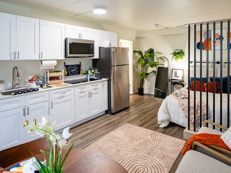 Open Studio Layouts | Broad View Apartments