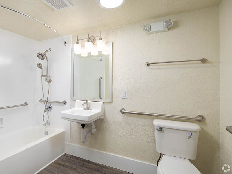 Bathroom | Broad View Apartments