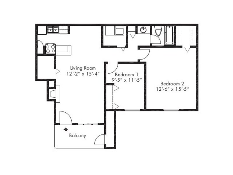 2 Bedroom