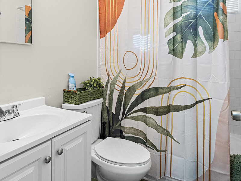 Bathroom with Shower | The Mayflower