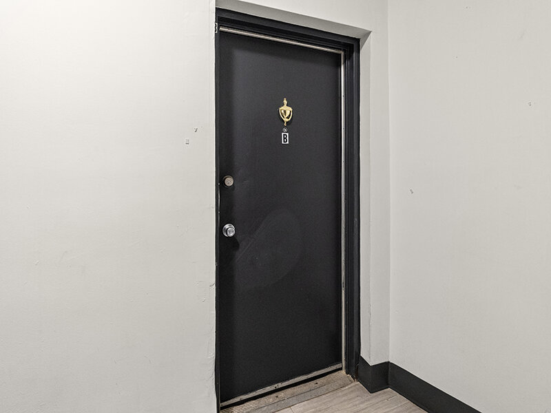 Apartment Entry with Door Knocker | The Mayflower