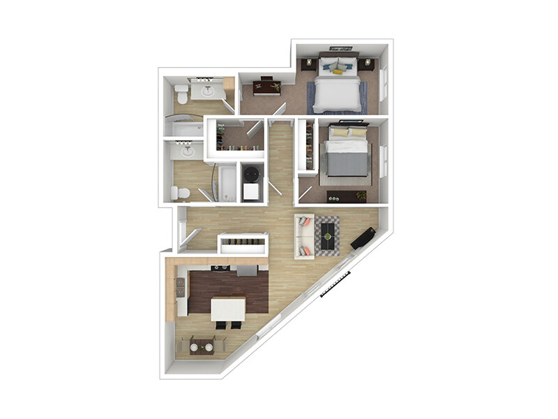 Tria Apartments Floor Plan Alder