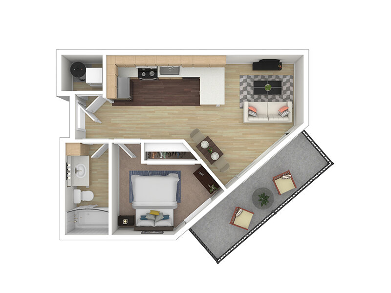Tria Apartments Floor Plan Willow
