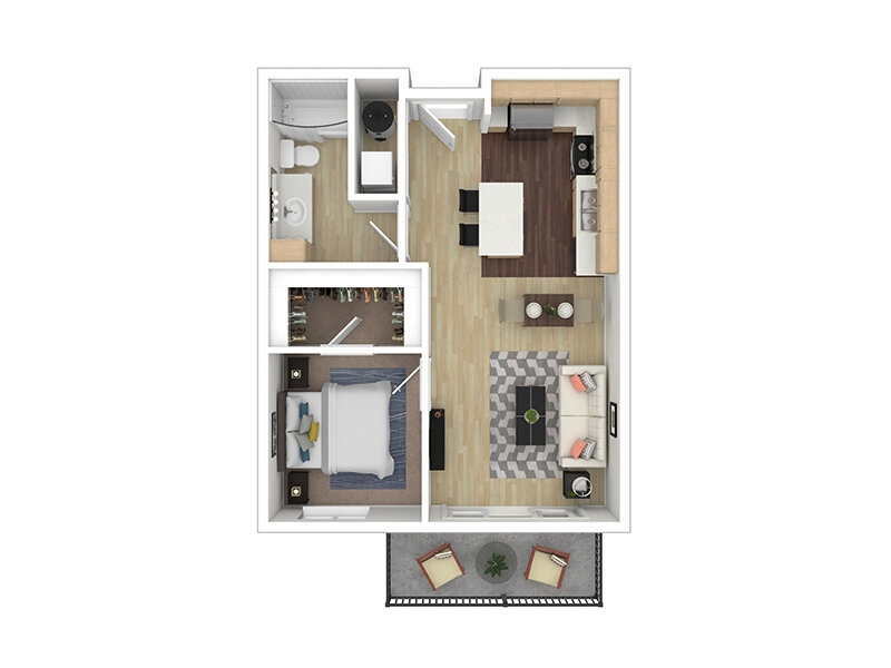 Tria Apartments Floor Plan Cedar