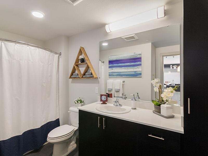 Tria Apartments Bathroom | Apartments in Newcastle