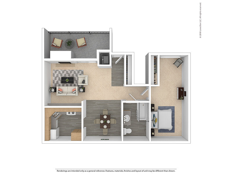 Rosemont West 84th Apartments Floor Plan Juniper Renovated