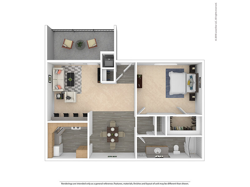 Rosemont West 84th Apartments Floor Plan Sycamore Renovated