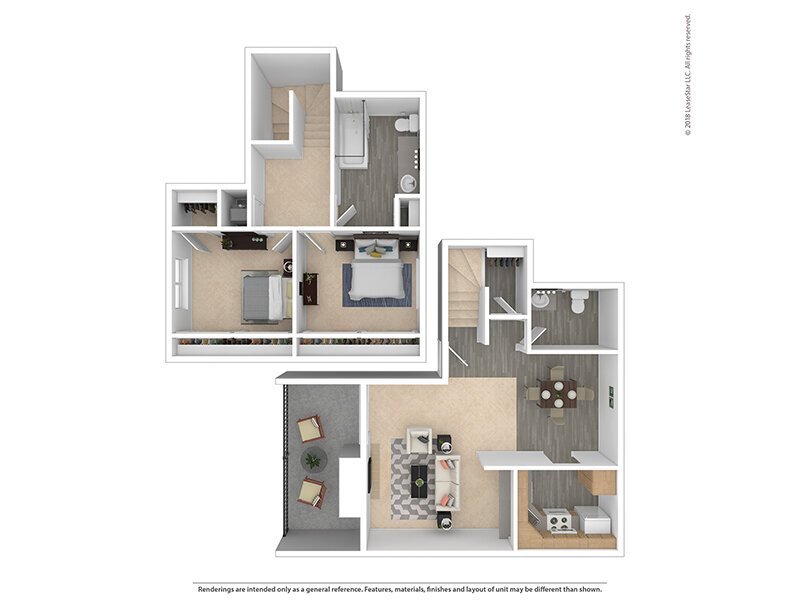 Rosemont West 84th Apartments Floor Plan Spruce Renovated