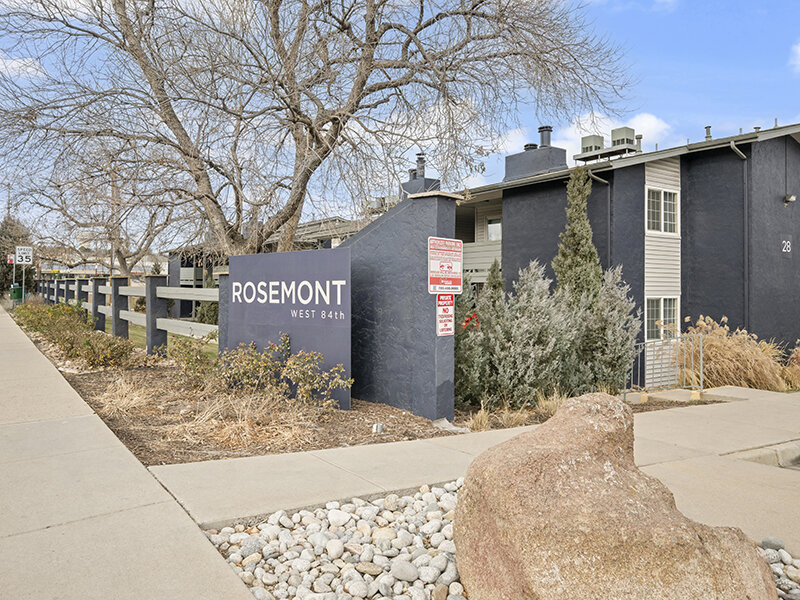 Exterior Monument Sign with Breathtaking Views | Rosemont West 84th